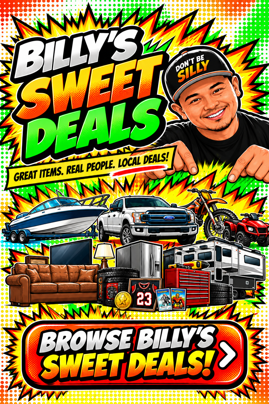 Billy's Sweet Deals — great items, real people, local deals